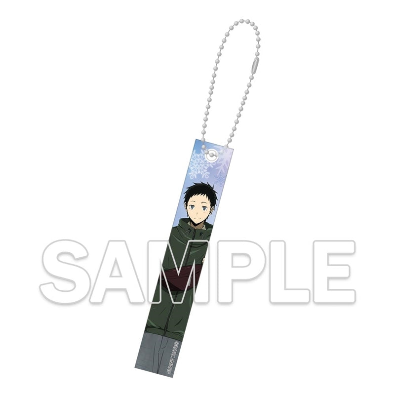 (Goods - Keychain) Durarara!!x2 Ver. Winter Acrylic Bar Keychain - Mikado Ryugamine