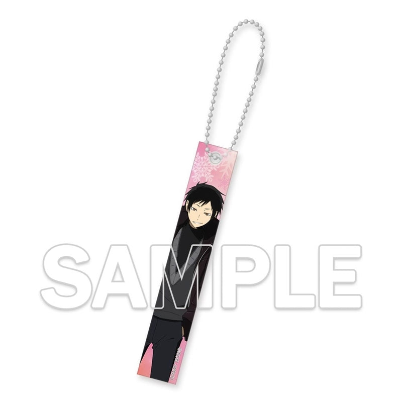 (Goods - Keychain) Durarara!!x2 Ver. Winter Acrylic Bar Keychain - Izaya Orihara