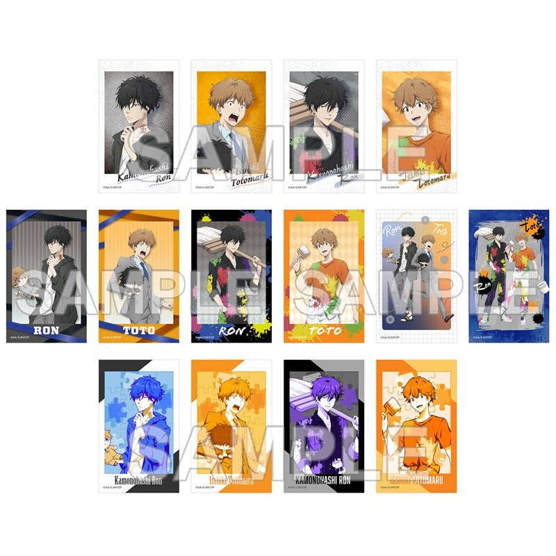 (1BOX=7)(Goods - Card) Ron Kamonohashi's Forbidden Deductions Photo Card Collection Plushie & Paint Ver.