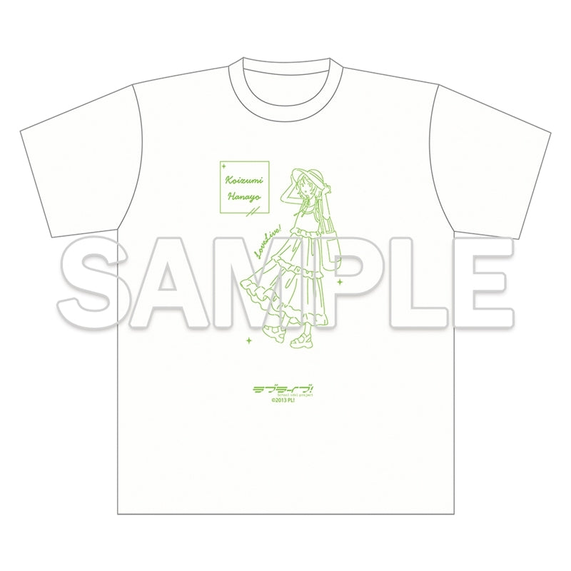 (Goods - Shirt) Love Live! Wear the Seasons on Your Walks. Oversized T-Shirt - Hanayo Koizumi