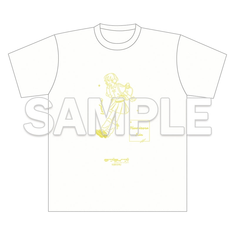 (Goods - Shirt) Love Live! Wear the Seasons on Your Walks. Oversized T-Shirt - Rin Hoshizora