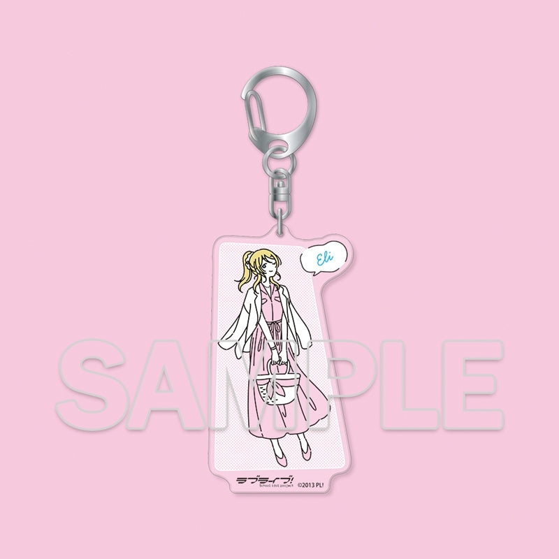(Goods - Keychain) Love Live! Wear the Seasons on Your Walks. Acrylic Keychain - Eli Ayase