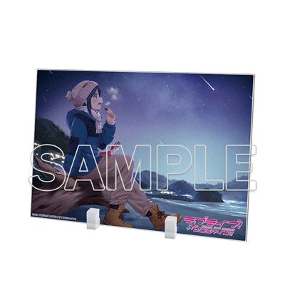 (Goods - Acrylic Stand) Love Live! Sunshine!! Acrylic Plate - Kanan Matsuura