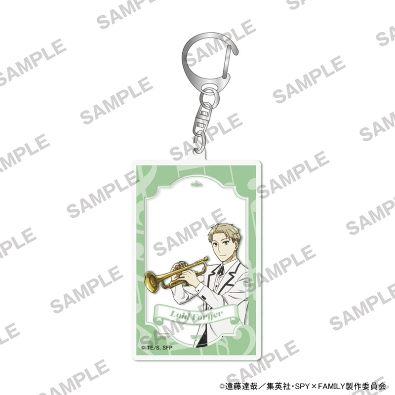 (Goods - Keychain) SPY×FAMILY Framed Acrylic Keychain - Marching Band Ver. - Loid Forger
