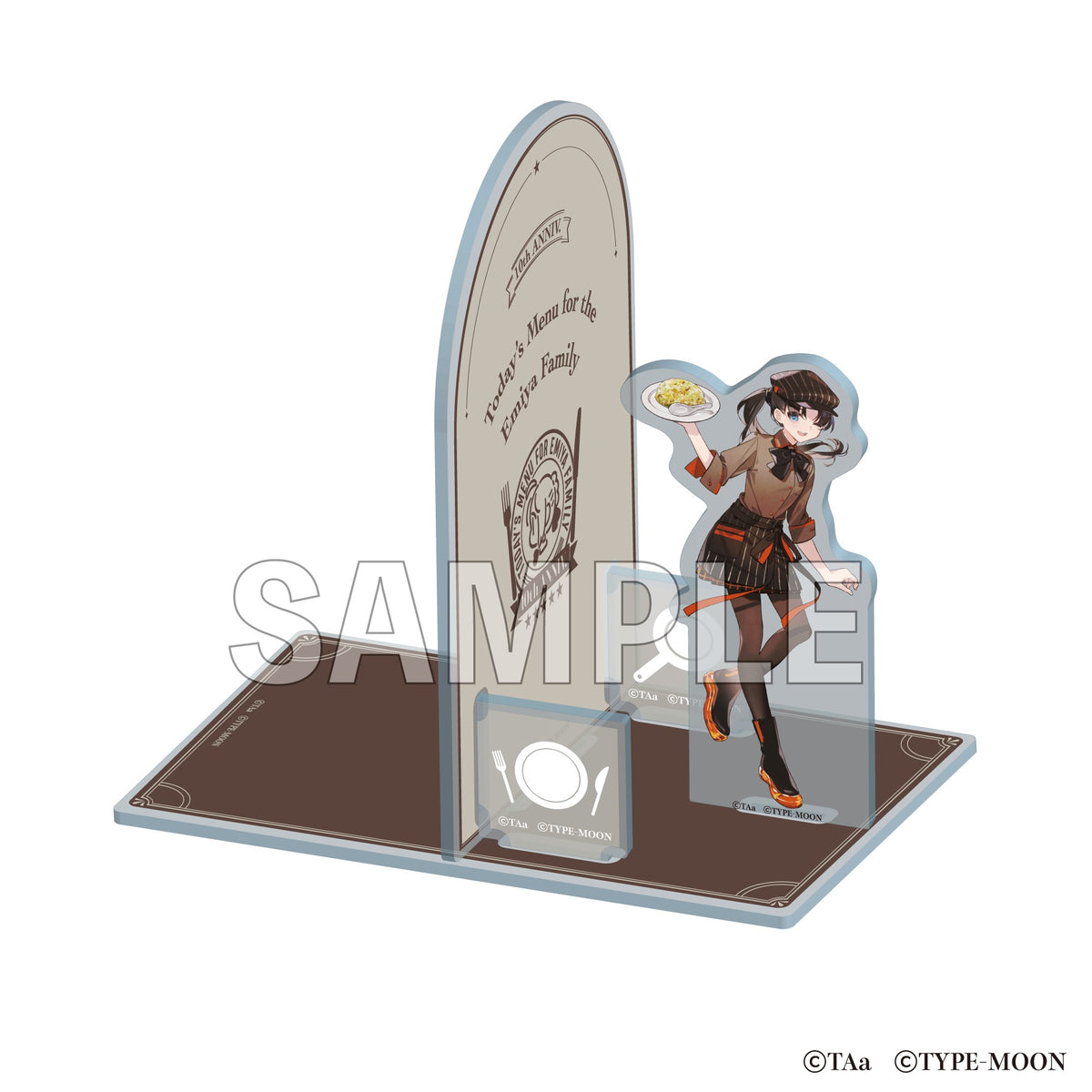 (Goods - Other) Today's Menu for the Emiya Family Acrylic Bookend - Rin