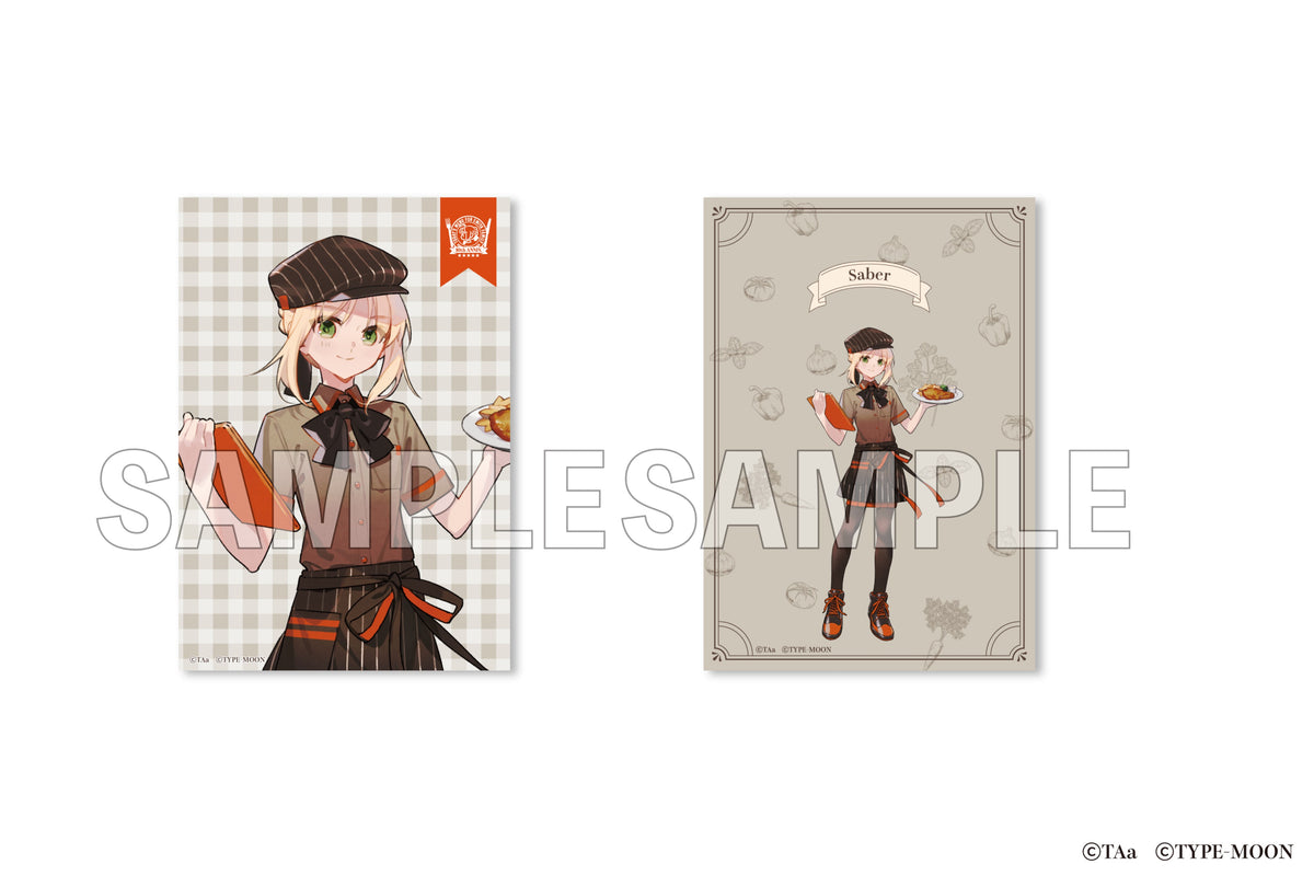 (Goods - Bromide) Today's Menu for the Emiya Family Set of Two Bromides - Saber