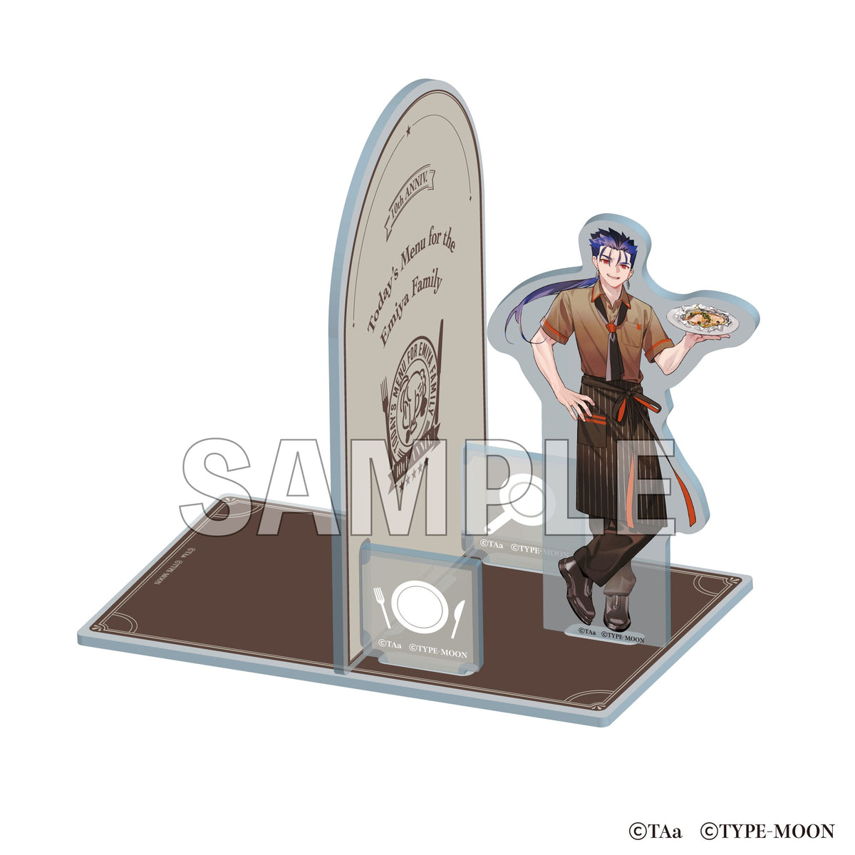 (Goods - Other) Today's Menu for the Emiya Family Acrylic Bookend - Lancer