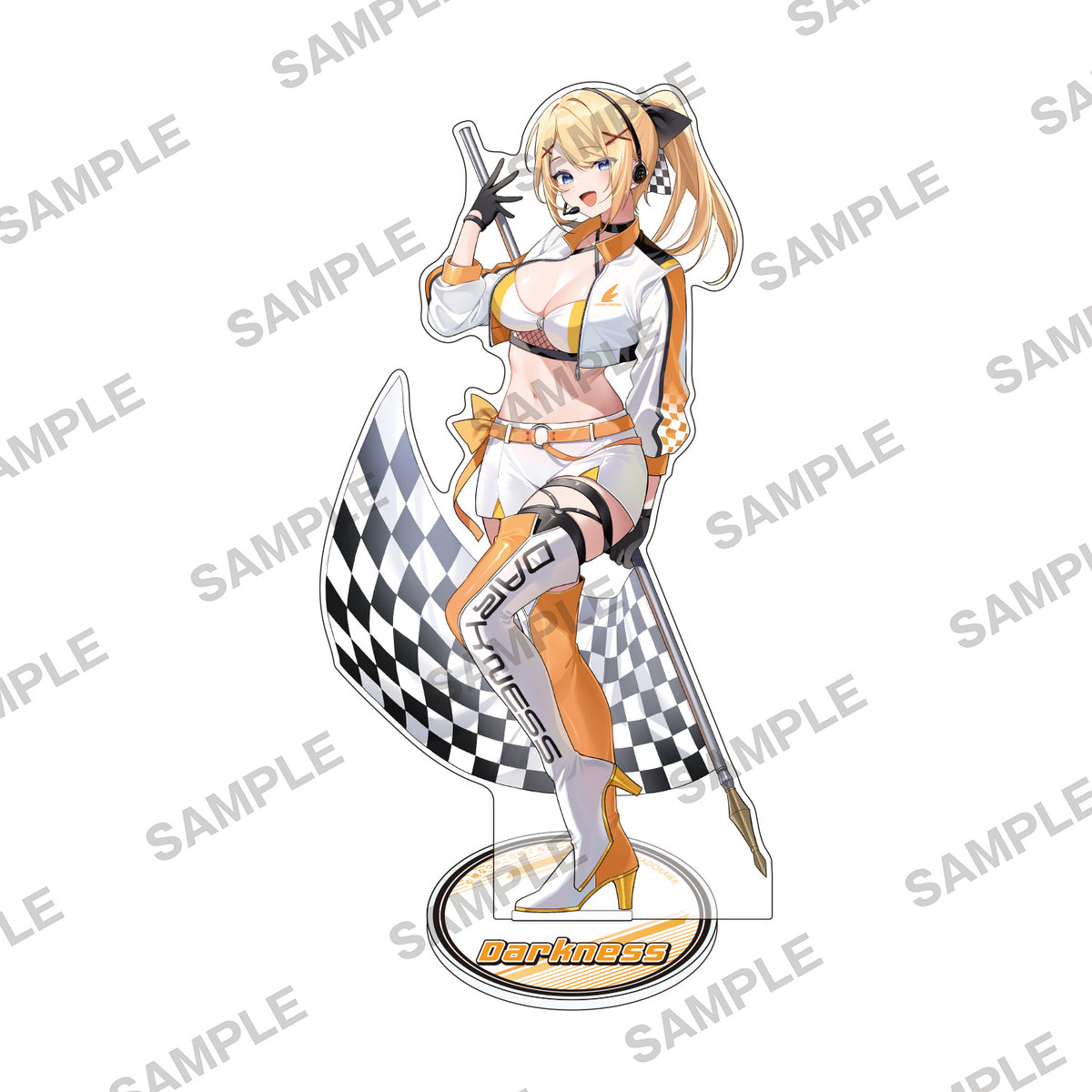 (Goods - Acrylic Stand) KonoSuba: God’s Blessing on This Wonderful World! Acrylic Stand - Darkness - Race Queen Ver.