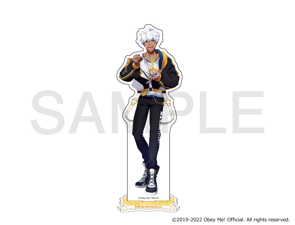(Goods - Stand Pop) Obey Me! x mixx garden Dokidoki Cafe Meguri in Human World Acrylic Stand (Mammon)