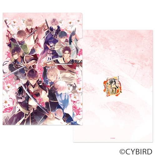 (Goods) A4 Clear File Plum Blossom ver. (Ikemen Sengoku) Animate International
