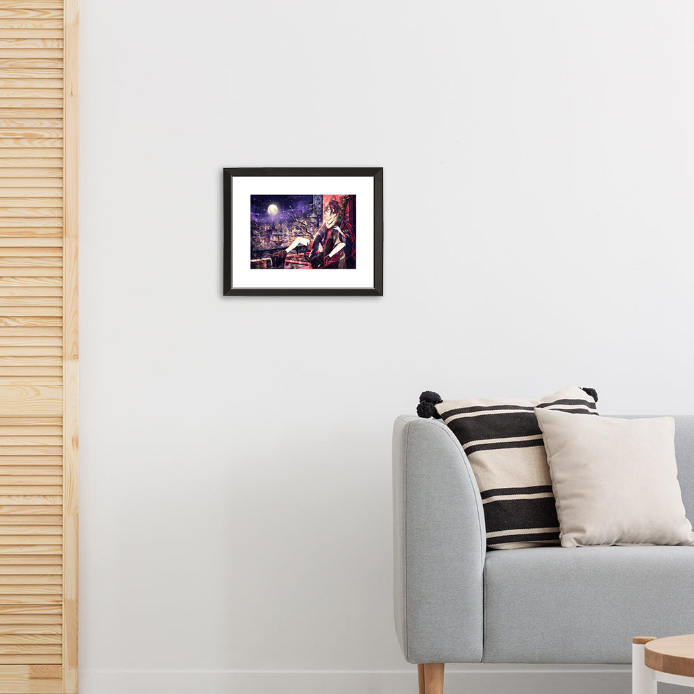 (Goods - High Resolution Print) Boys Gallery Mura Karuki Chara-fine Fuyu Geshiki A5 Size Animate International