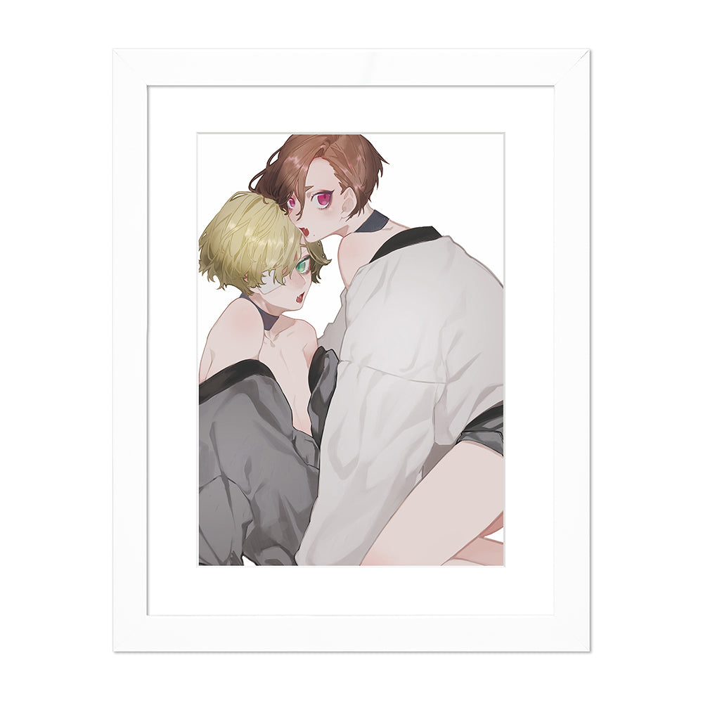 (Goods - High Resolution Print) Boys Gallery OTOCHI Chara-fine Kakushigoto A4 Size (Signed by the Artist) Animate International