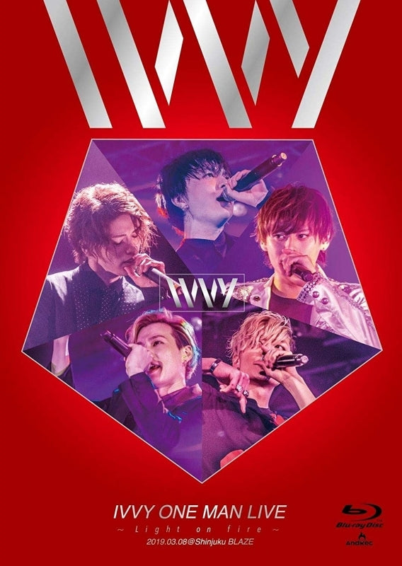 (Blu-ray) IVVY ONE MAN LIVE ~ Light on fire ~ Animate International