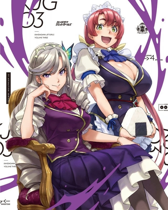 (Blu-ray) Kandagawa Jet Girls TV Series Vol. 3 Animate International