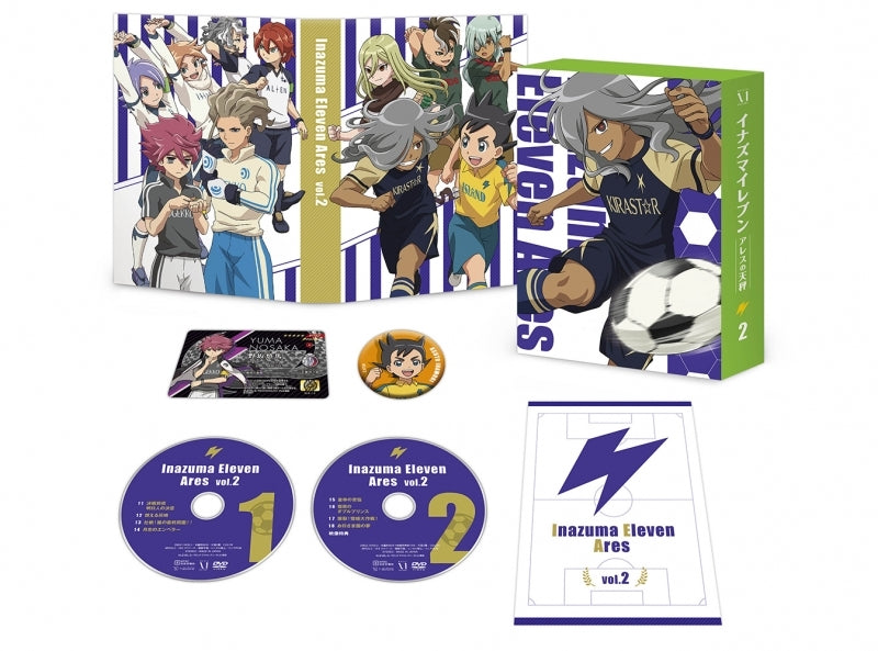 (DVD) Inazuma Eleven: Balance Of Ares TV Series DVD BOX Vol. 2 Animate International