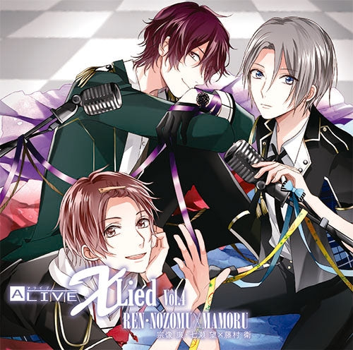 (Character Song) ALIVE X Lied vol.4 Ren, Nozomu & Mamoru (CV. Taishi Murata, Chiharu Sawashiro & Junta Terashima) Animate International