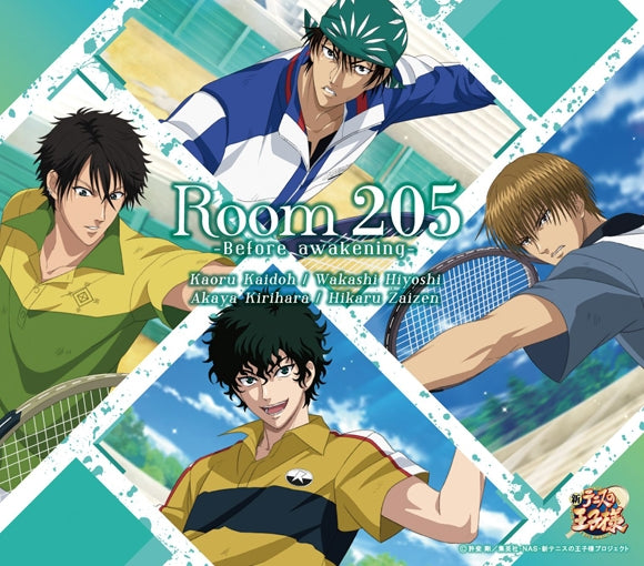 (Character Song) The New Prince of Tennis Rising Beat Kaoru Kaido, Wakashi Hiyoshi, Akaya Kirihara & Hikaru Zaizen Room 205 -Before awakening- Animate International