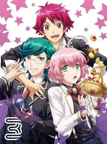 (Blu-ray) Cute High Earth Defense Club HAPPY KISS! TV Series Vol. 3 Animate International