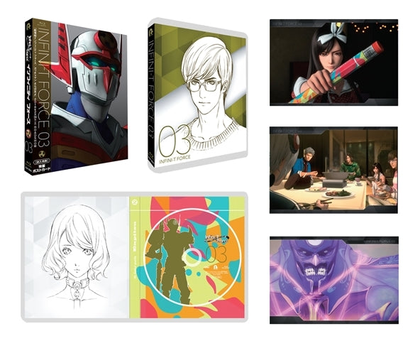 (Blu-ray) Infini-T Force TV Series 3 Animate International