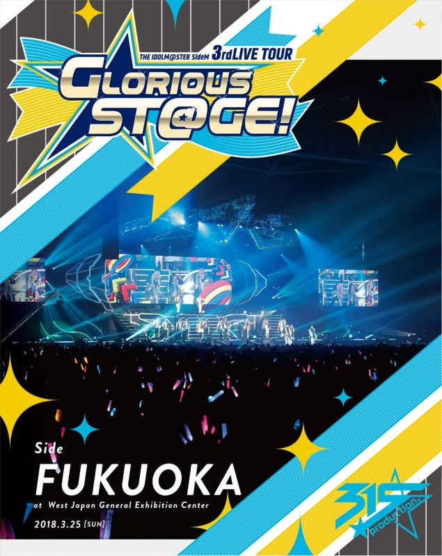 (Blu-ray) THE IDOLM@STER SideM 3rdLIVE TOUR ~GLORIOUS ST@GE!~ LIVE Blu-ray Side FUKUOKA Animate International