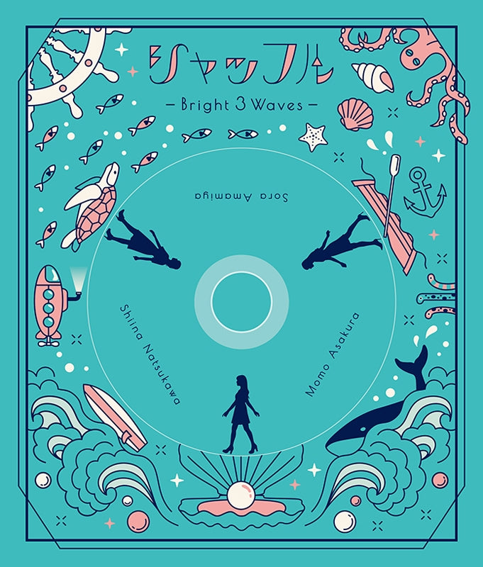 (Album) Shuffle - Bright 3 Waves by Momo Asakura, Sora Amamiya, Shiina Natsukawa - Animate International