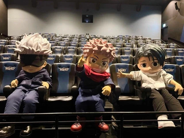 Jujutsu Kaisen: Execution Movie MX4D & 4DX Screenings Open: Photos of Yuji, Yuta, and Satoru Trying 4D, Plus Interview Comments from Kenjiro Tsuda and Takahiro Sakurai