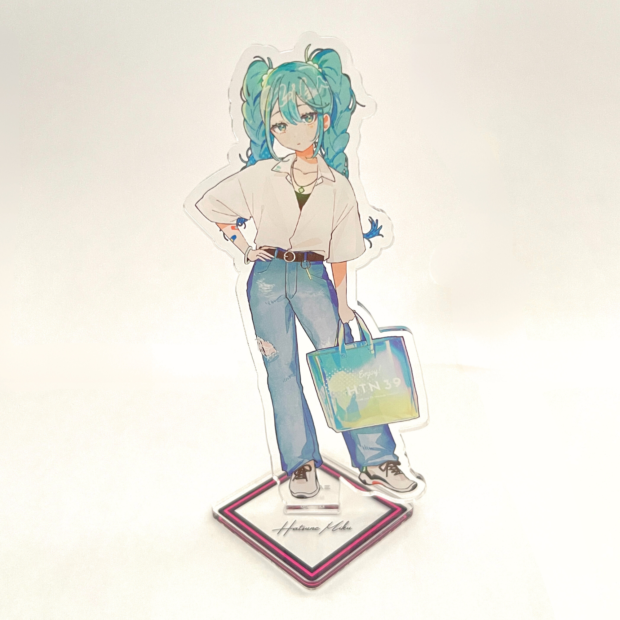 (Goods - Stand Pop) Hatsune Miku Acrylic Stand Art by hassan "CHILL"