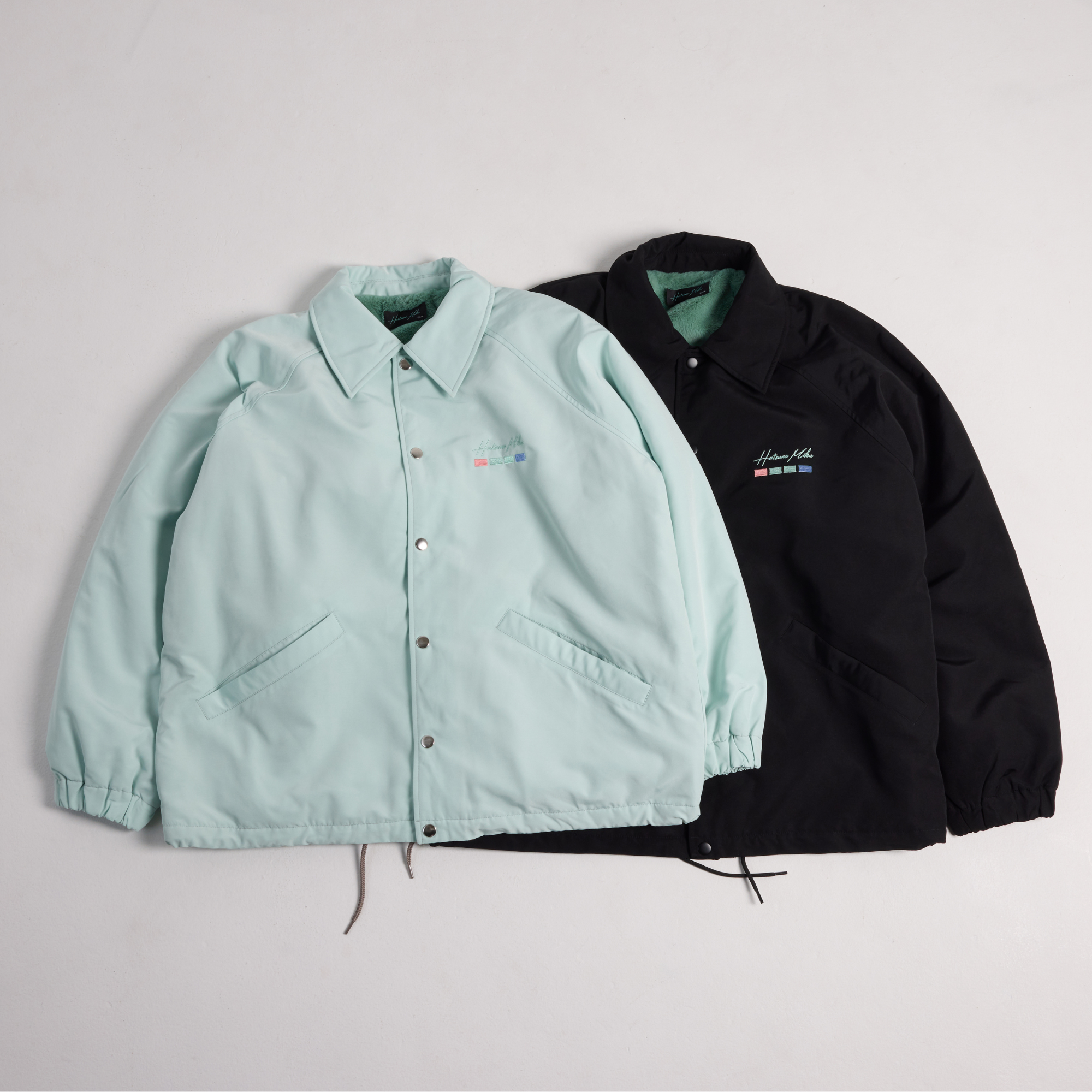 (Goods - Outerwear) Hatsune Miku Faux Fur Lined Coach Jacket