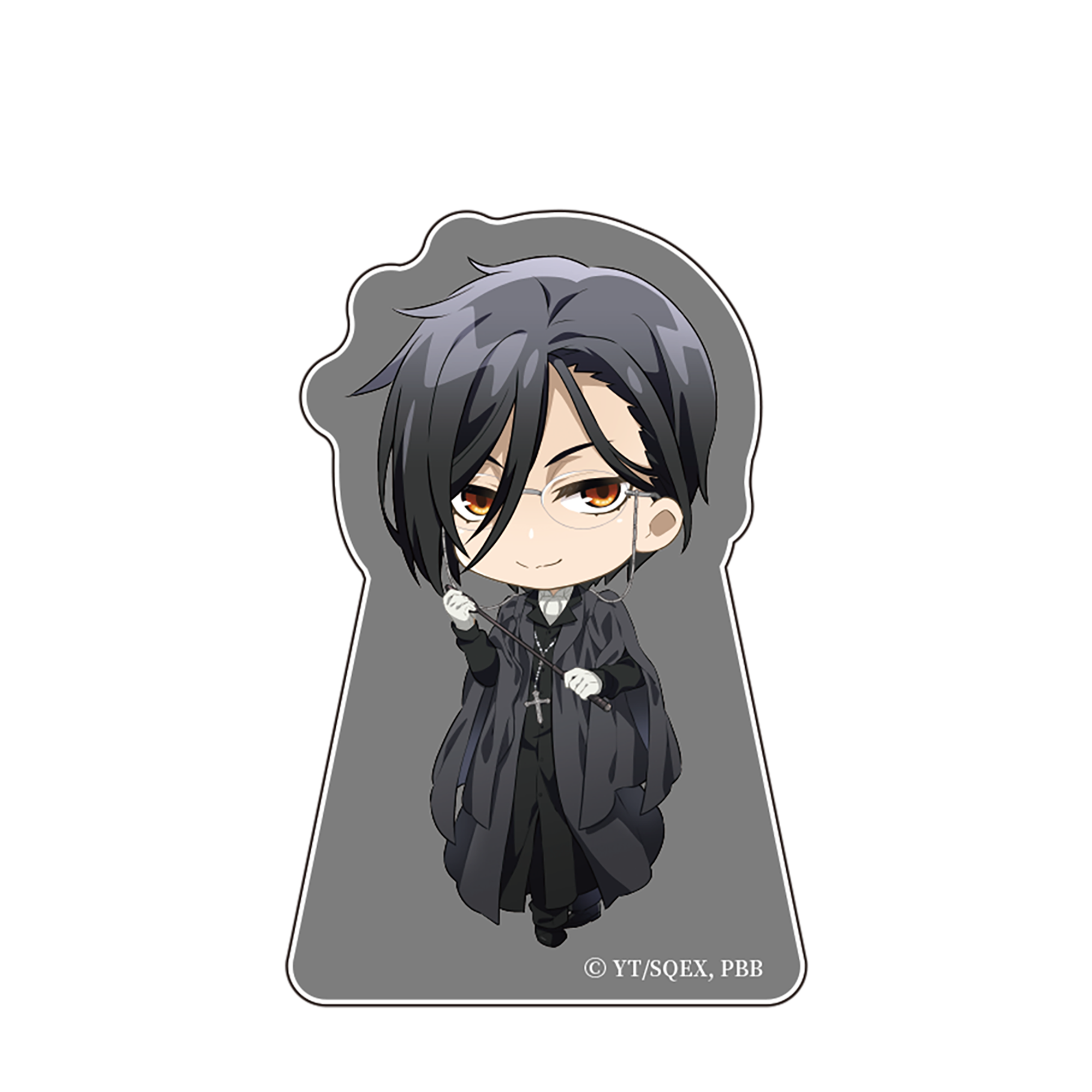 (Goods - Stand Pop) Black Butler -Public School Arc- Acrylic Clip Stand (Sebastian Michaelis)