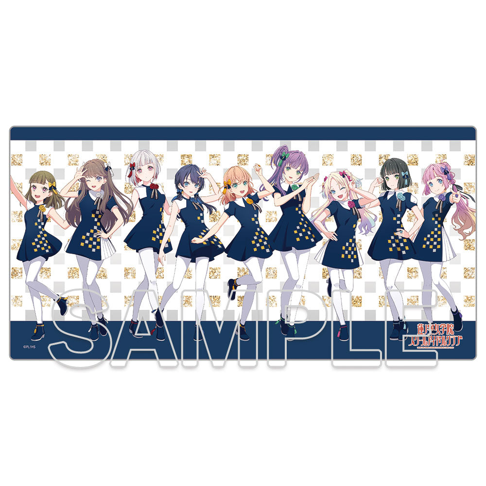 (Goods - Desk Mat) Love Live! Hasunosora Jogakuin School Idol Club Desk Mat Murozaki Lattice Ver.