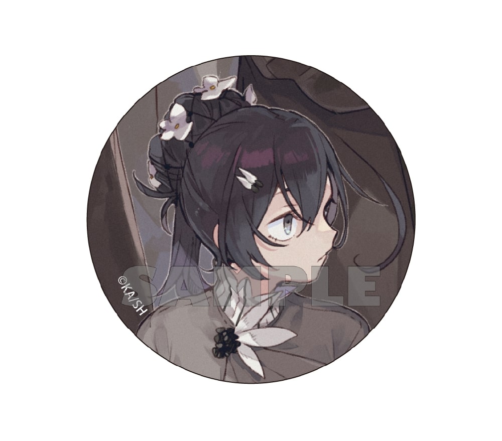 (Goods - Badge) 【Resale】文豪ストレイドッグス Sango Harukawa Illustration Tin Badge - Izumi Kyoka