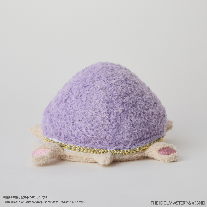 (Goods - Pouch) Gakuen Idolmaster - Misuzu Hataya Hedgehog Fluffy Plush Pouch