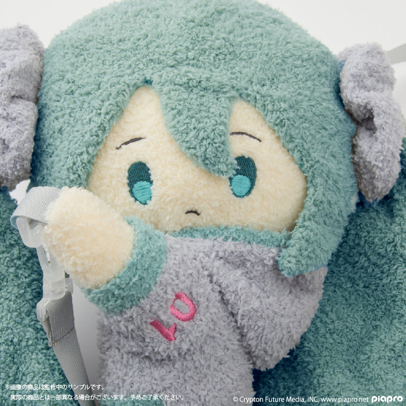 (Goods - Bag) HATSUNE MIKU 2-Way Fluffy Plush Bag