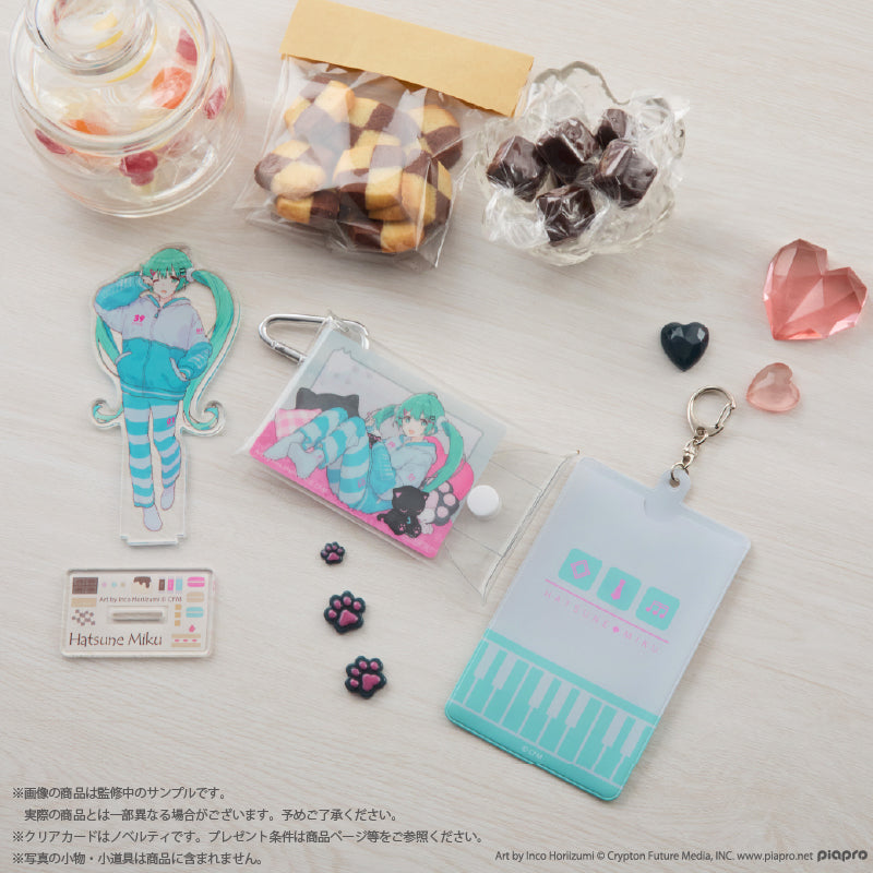 (Goods - Keychain) HATSUNE MIKU Photo Card Keychain