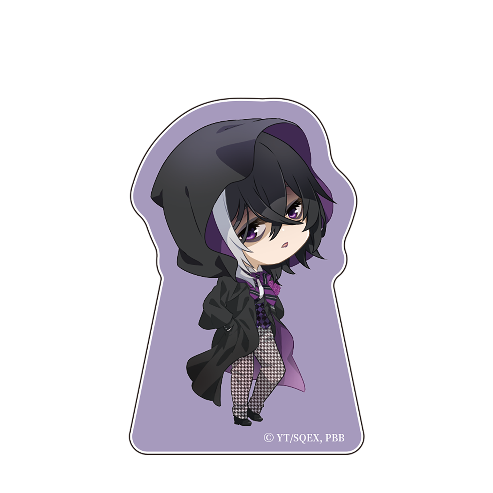 (Goods - Stand Pop) Black Butler -Public School Arc- Acrylic Clip Stand (Gregory Violet)