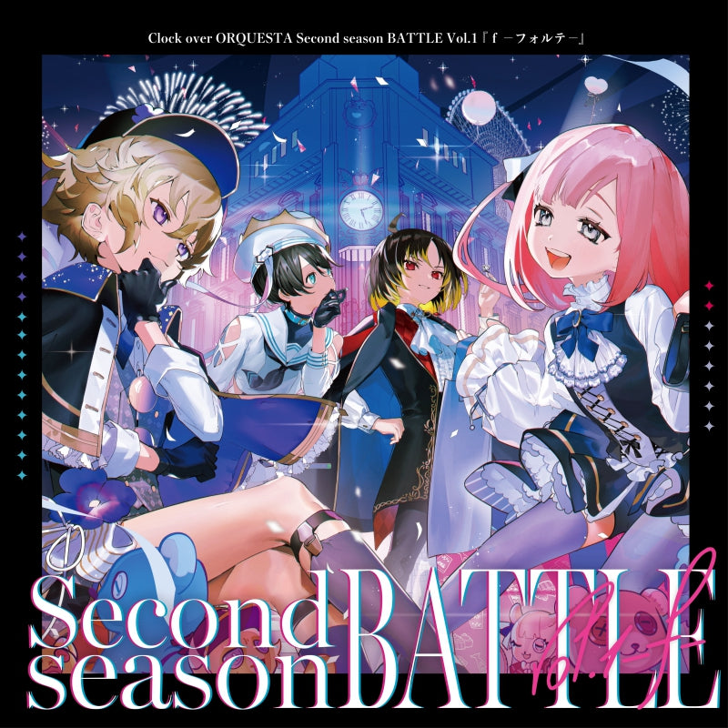 [a](Character Song) Clock over ORQUESTA Second season BATTLE Vol. 1 f - Forte - [Regular Edition] {Bonus: Bromide}