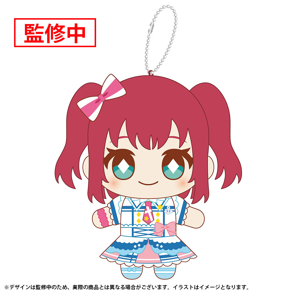(Goods - Plush) Love Live! Sunshine!! Nui Live! Mascot Keychain - Kimi no Kokoro wa Kagayaiteru kai? Ver. - Ruby Kurosawa