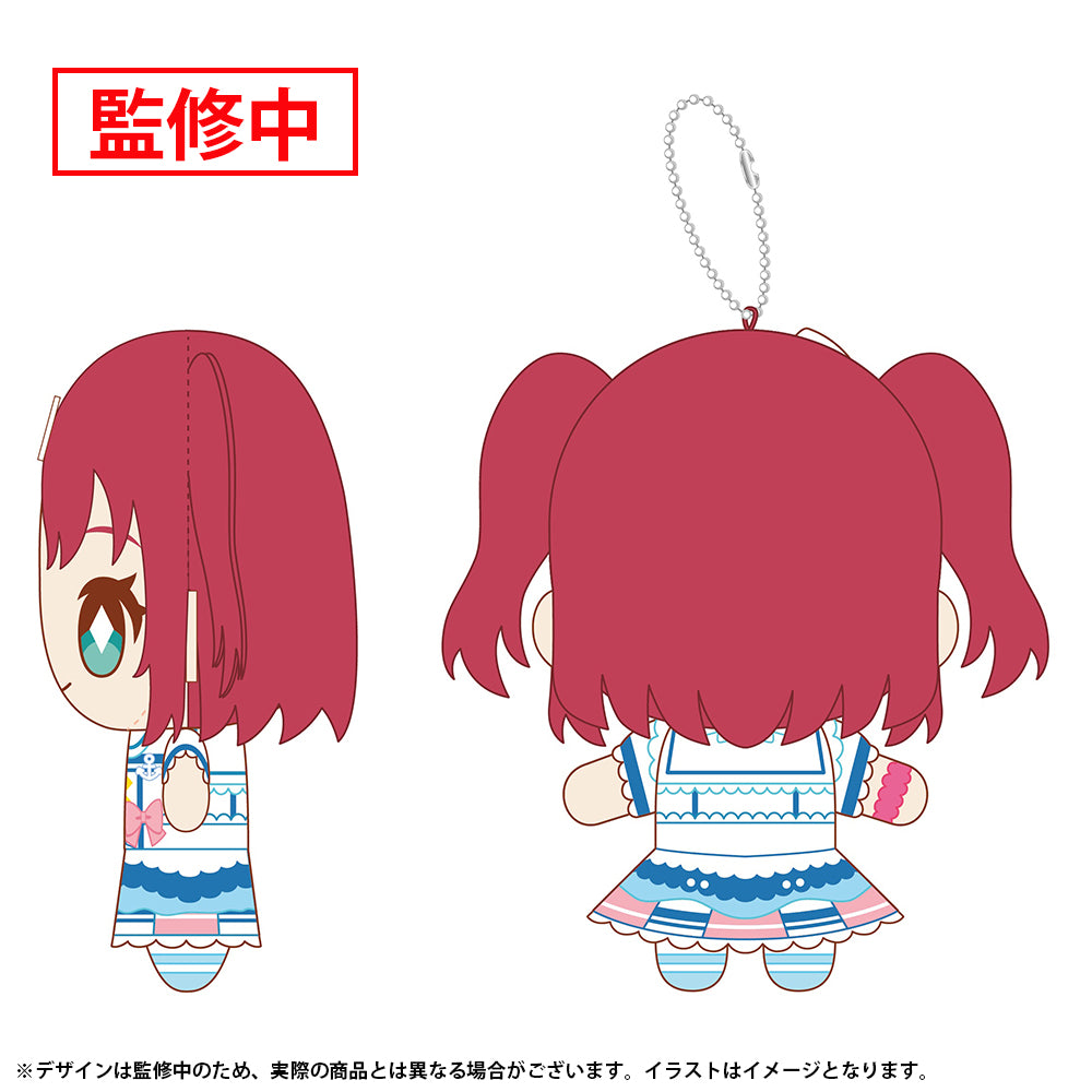 (Goods - Plush) Love Live! Sunshine!! Nui Live! Mascot Keychain - Kimi no Kokoro wa Kagayaiteru kai? Ver. - Ruby Kurosawa