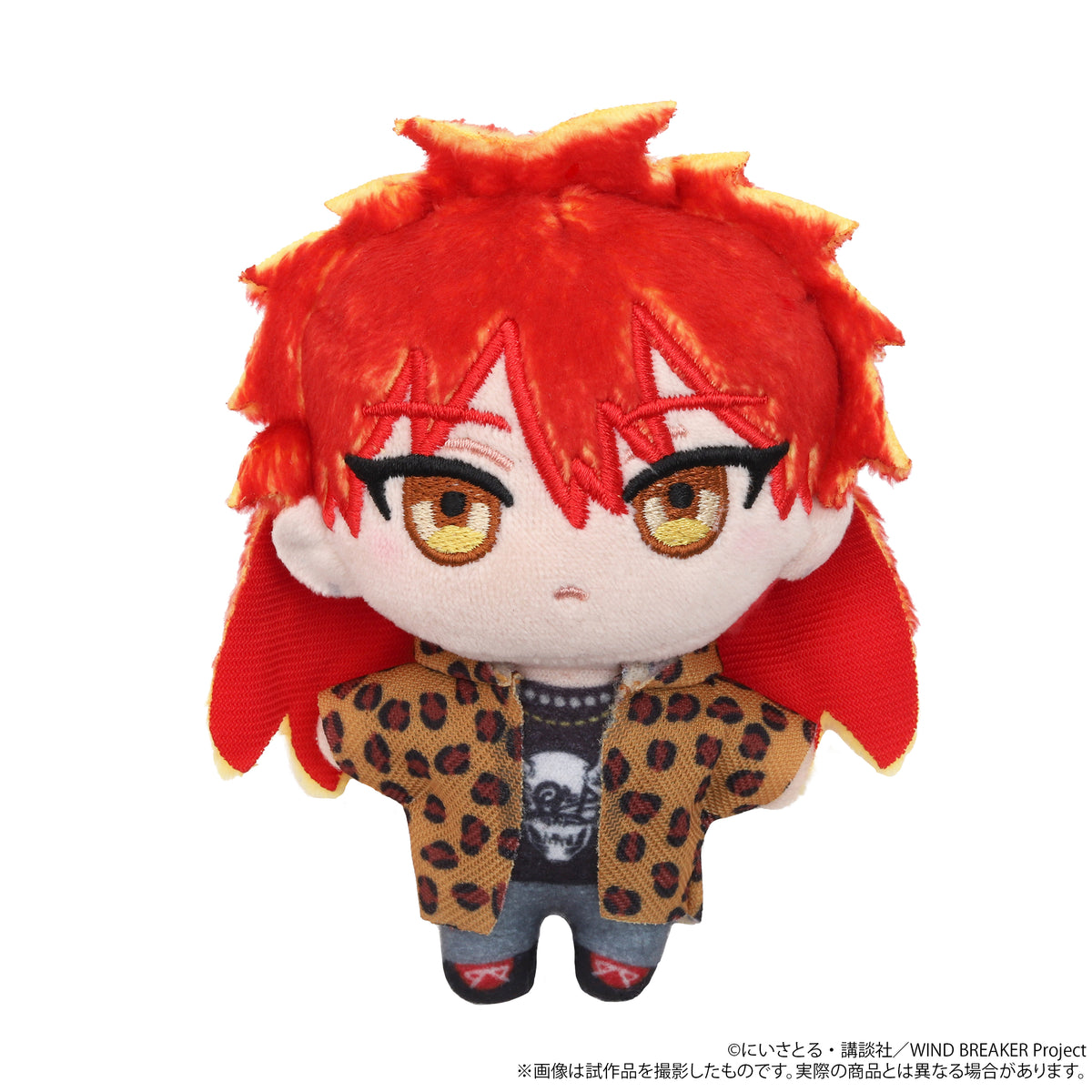 (Goods - Plush) WIND BREAKER Nui Pal animate Limited Selection Set (w/ Drawstring Pouch, Acrylic Stand) / Chika Takiishi