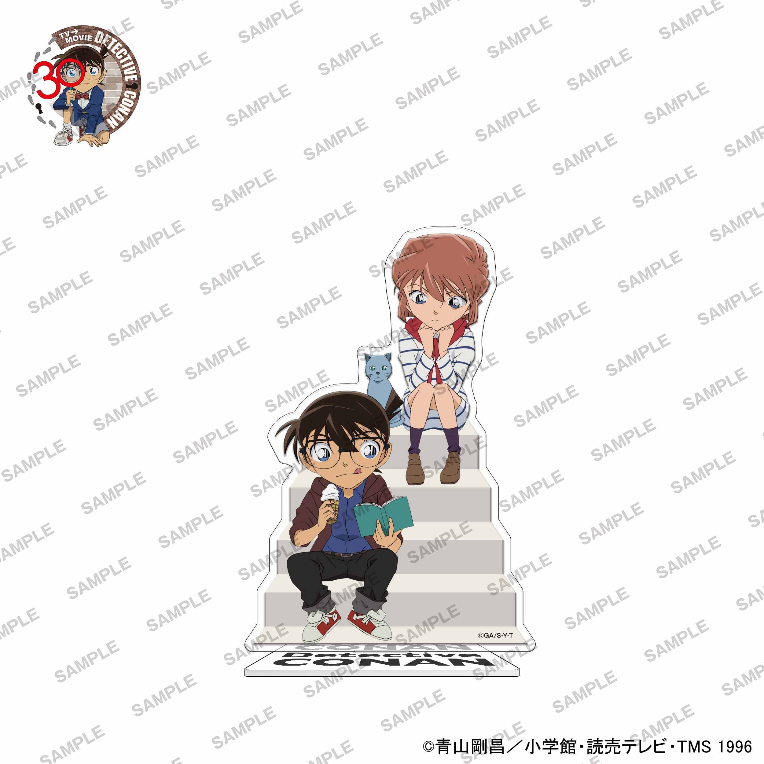 (Goods - Acrylic Stand) Detective Conan Acrylic Stand Figure Pair - Conan & Haibara Ver.