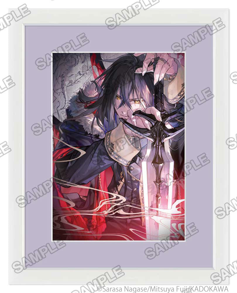 (Goods - Board) Kadokawa Beans Bunko 25th Anniversary Celebration The Do-Over Damsel Conquers the Dragon Emperor Chara Fine Graph