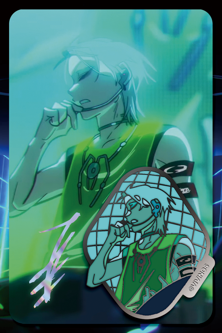 (Goods - Set) ALIEN STAGE Bunny Stage Metal Badge & Photo Card Set (TILL.ver)