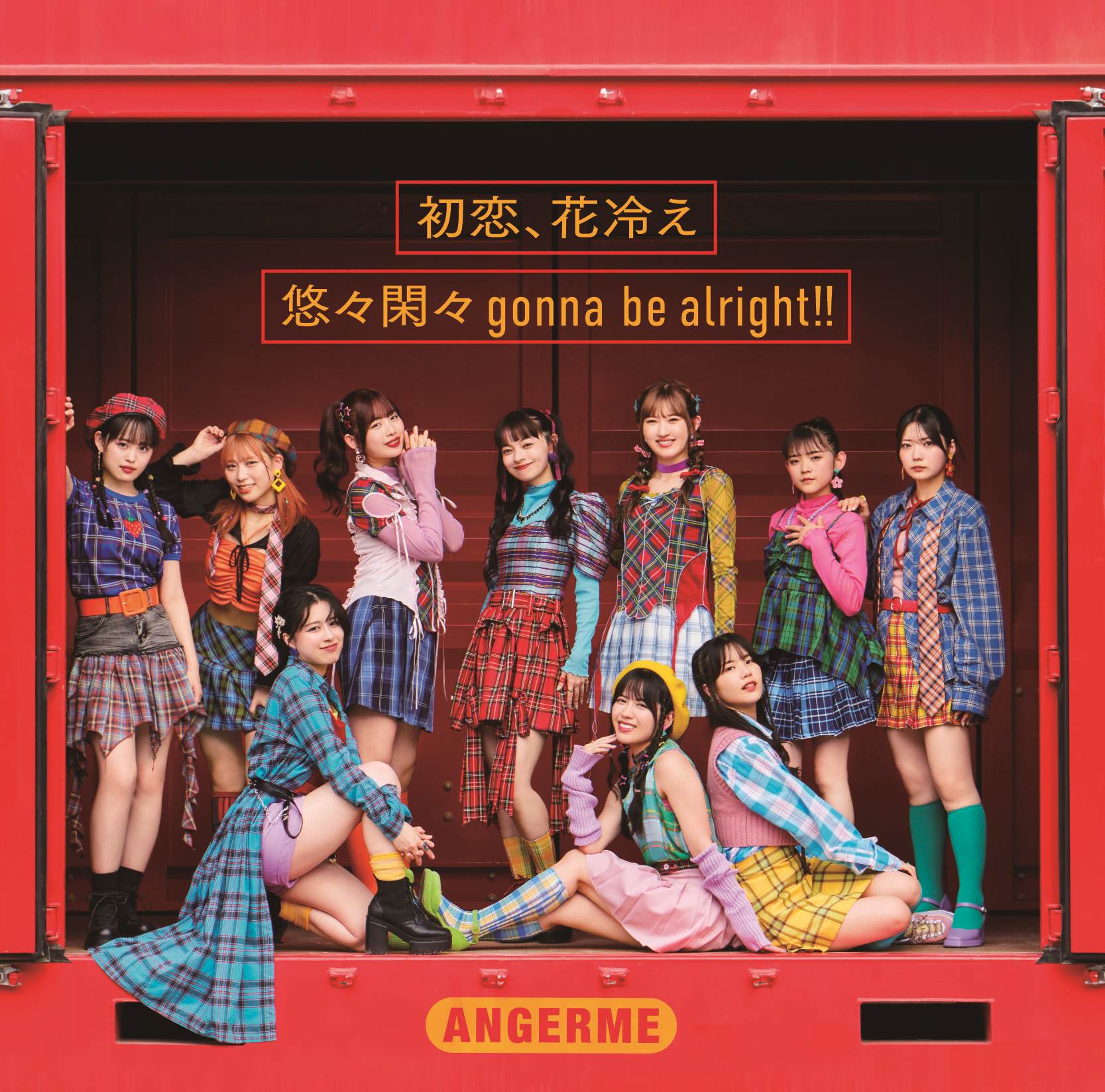 [a](Album) Hatsukoi, Hanabie / Yuyu Kankan gonna be alright!! by Angerme [First Run Limited Edition SP]