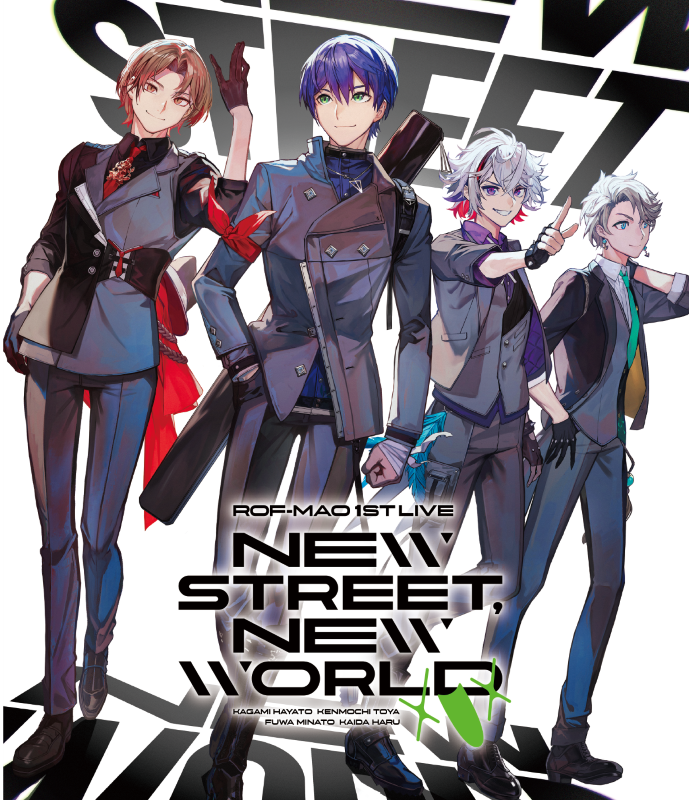 (Blu-ray) 1st LIVE New street, New world by ROF-MAO [Regular Edition]