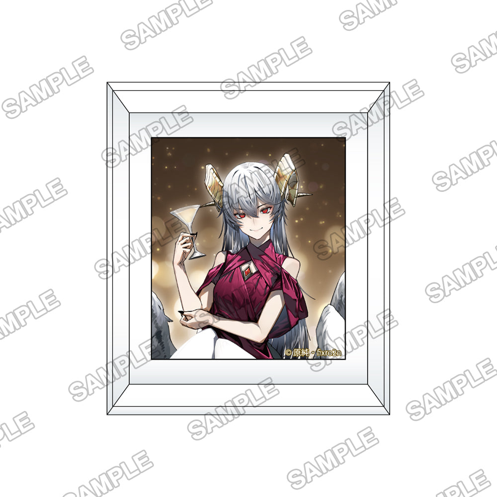 (Goods - Acrylic Magnet) Kadokawa BOOKS 10th Anniversary Celebration Frame Magnet - EXP Is Golden - Leah