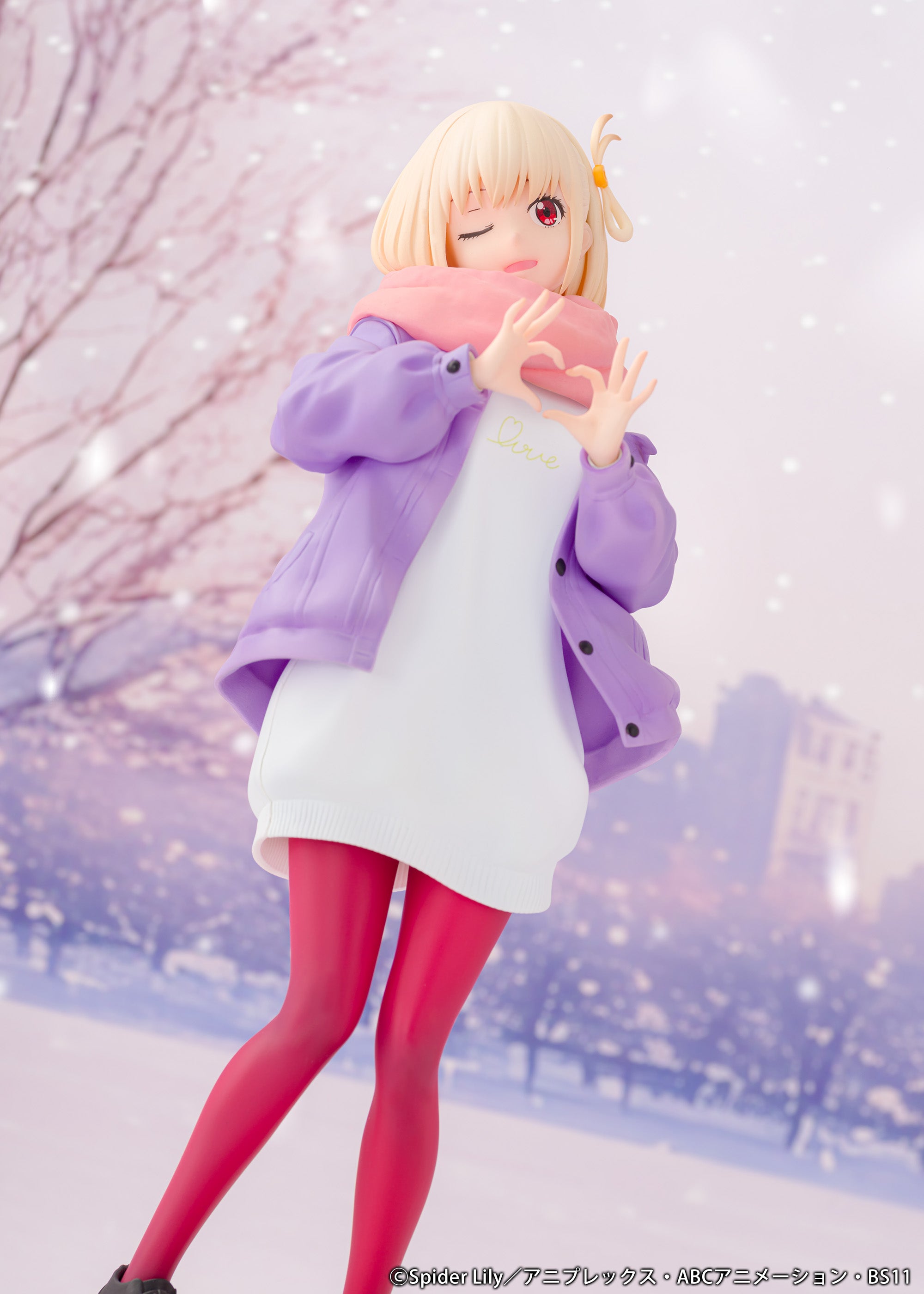 (Bishojo Figure) TV Anime Lycoris Recoil Chisato Nishikigi Winter Clothes ver. 1/7 Completed Figure
