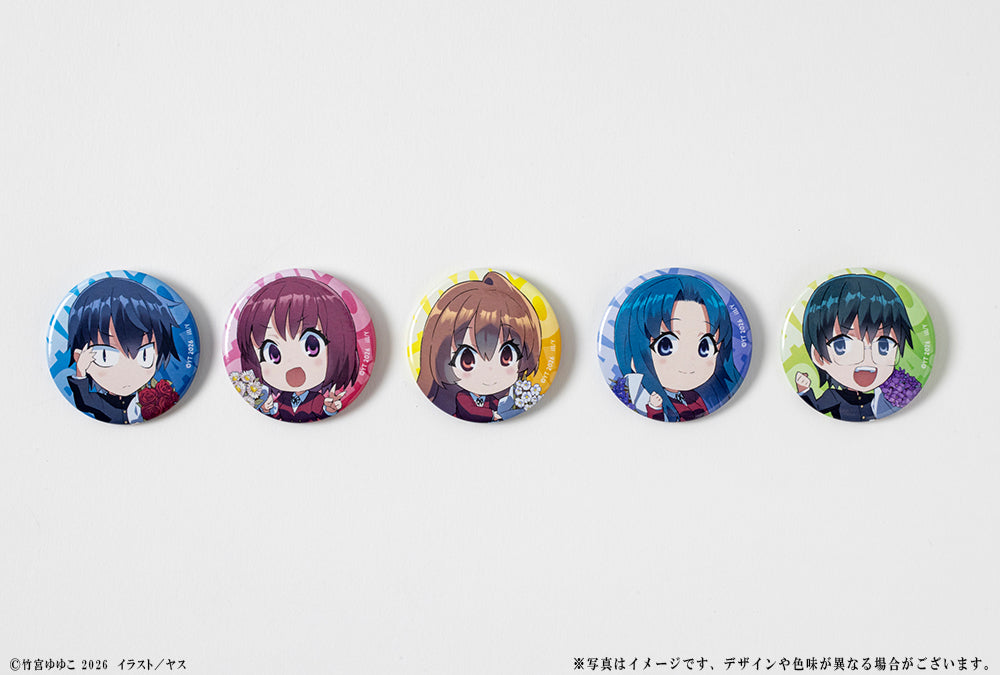 [※Blind](Goods - Badge) Toradora! 20th Anniversary Tradable Mini-Character Tin Badge
