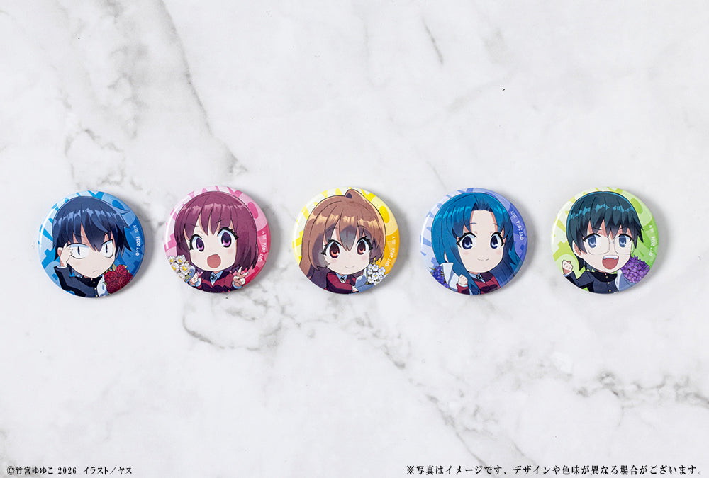 [※Blind](Goods - Badge) Toradora! 20th Anniversary Tradable Mini-Character Tin Badge