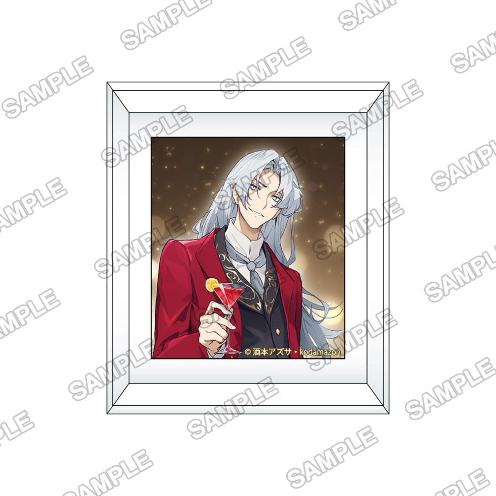 (Goods - Acrylic Magnet) Kadokawa BOOKS 10th Anniversary Celebration Frame Magnet - I Reincarnated as the Villainous Commander of a Knights' Order - Justin