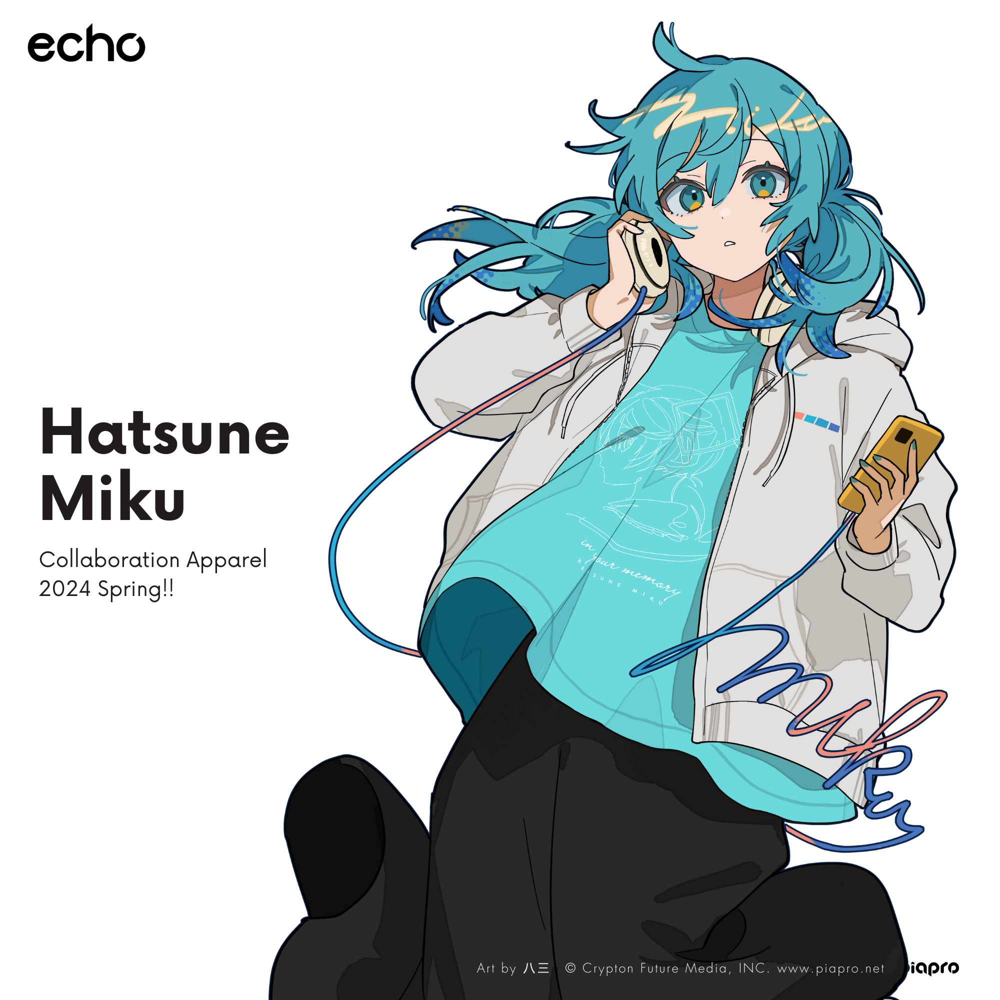 (Goods - Bag) Hatsune Miku Tote Bag Art by hassan "in your memory"